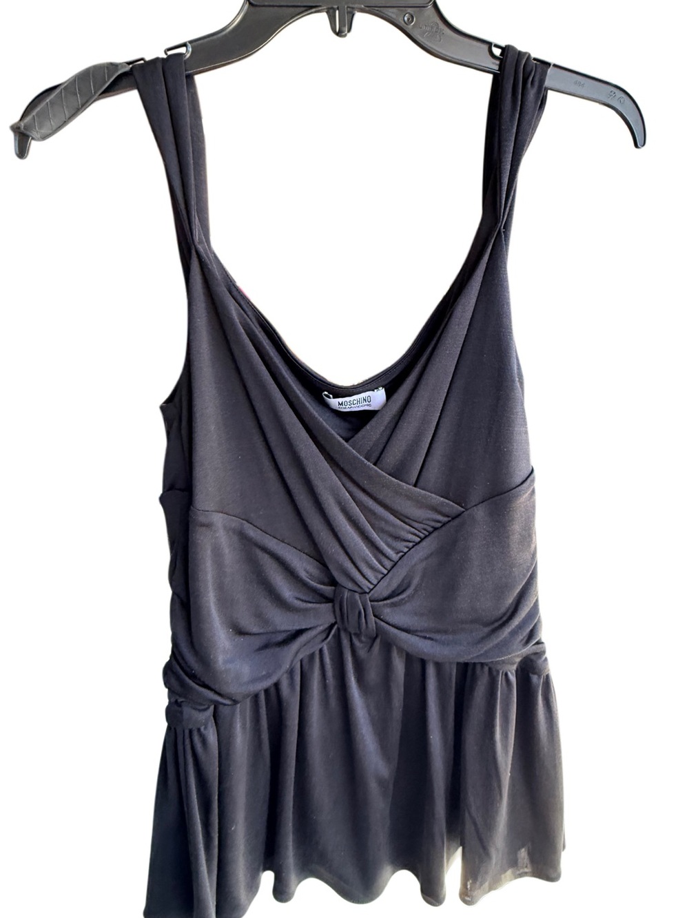 Moschino Adorable Black Top NWT